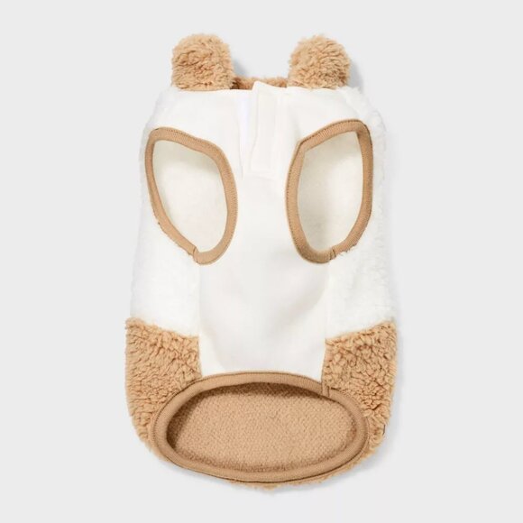 NEW Faux Shearling Neutral Dog Vest - Boots & Barkley™ Small Up to 20 Pounds - Picture 3 of 10